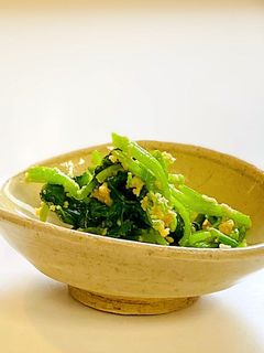 三つ葉のピーナッツ和え-レシピのメイン写真