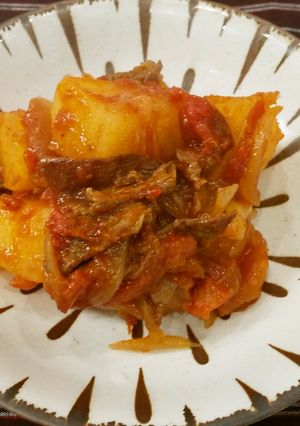 【美人レシピ】トマト肉じゃが-レシピのメイン写真
