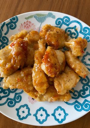シラチャーソースで鶏チリ(スィートチリ-レシピのメイン写真
