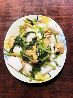 かぶ&青梗菜&油揚げの炒め煮-レシピのメイン写真