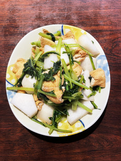 かぶ&青梗菜&油揚げの炒め煮-レシピのメイン写真
