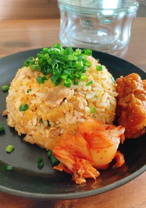 レンジで簡単★キムチチャーハン-レシピのメイン写真