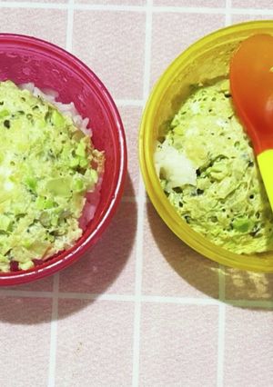 【幼児食】じゃこ卵とじ丼-レシピのメイン写真