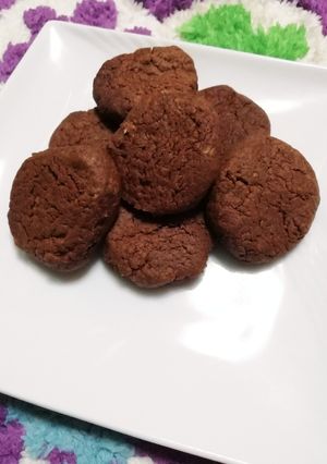 チョコ好きの為のクッキー-レシピのメイン写真
