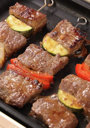 牛肉のケバブ風バーベキュー-レシピのメイン写真