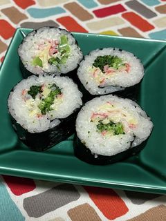 超簡単☆ブロッコリーチーズかに蒲海苔巻き-レシピのメイン写真