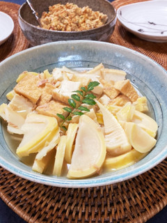たけのこと厚揚げの煮物-レシピのメイン写真