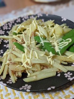 じゃがいもとスナップえんどうのマヨ和え-レシピのメイン写真