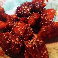 รูปของ 韓国風 ヤンニョムチキン