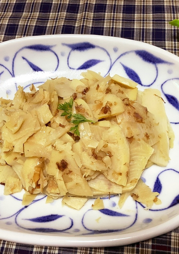 簡単♪たけのこのおかか炒め-レシピのメイン写真