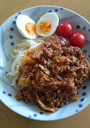 簡単！肉味噌そば（ジャージャー麺風）-レシピのメイン写真