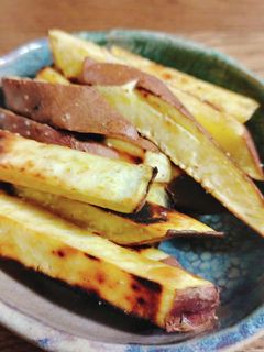 レンチン◎さつまいもスティック◎塩バター-レシピのメイン写真