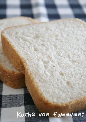 ♡HBで♡ふわふわ～全粒粉の食パン-レシピのメイン写真