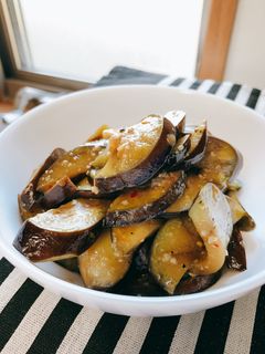 ご飯のお供に♡茄子の味噌にんにく炒め-レシピのメイン写真