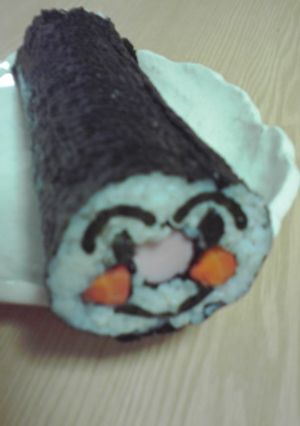 子ども用☆アンパンマンの恵方巻き-レシピのメイン写真