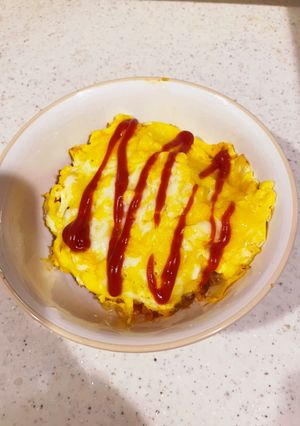 幼児も食べやすい♪甘いオムライス-レシピのメイン写真