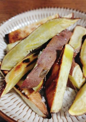 時短◎魚焼きグリルでさつまいもスティック-レシピのメイン写真