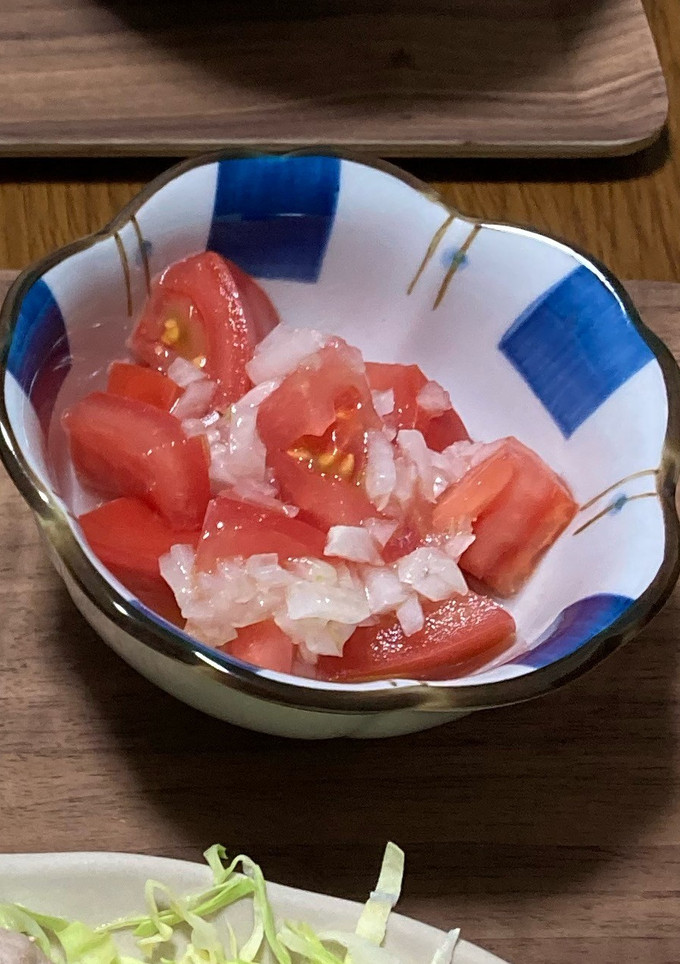さっぱりトマトと玉ねぎのマリネ-レシピのメイン写真
