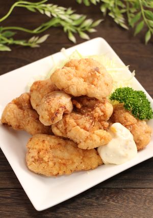 再現！いなげや　むね肉の鶏だし塩唐揚風-レシピのメイン写真