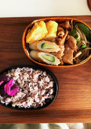 肉炒め弁当　高校生男子弁当-レシピのメイン写真