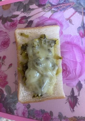高菜チーズ　オガタトースト-レシピのメイン写真