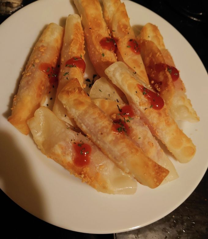 餃子の皮ベーコンwチーズ★-レシピのメイン写真