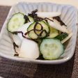 管理栄養士のかぶときゅうりの塩昆布和え
