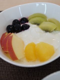 管理栄養士のヨーグルトフルーツサラダ-レシピのメイン写真