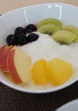 管理栄養士のヨーグルトフルーツサラダ-レシピのメイン写真