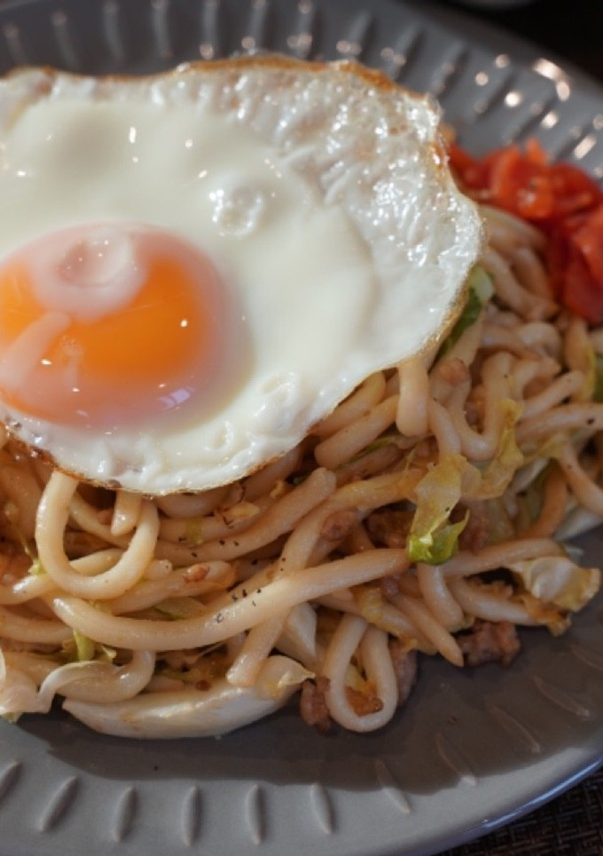 管理栄養士の横手やきそば風！やきうどん-レシピのメイン写真