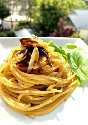 海苔佃煮のパスタ-レシピのメイン写真