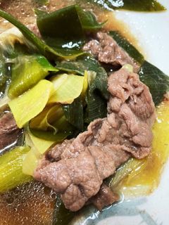 葱だけのすき焼き風煮〜♪-レシピのメイン写真