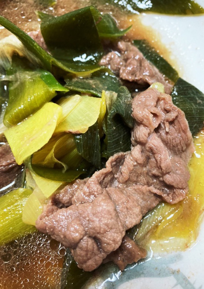 葱だけのすき焼き風煮〜♪-レシピのメイン写真