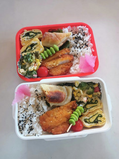 高校生&中学生お弁当 2022.4.26-レシピのメイン写真