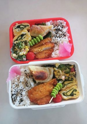 高校生＆中学生お弁当 2022.4.26-レシピのメイン写真