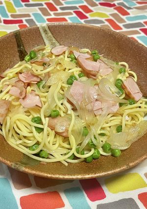 超簡単☆旨味堪能！激うま塩ナポリタンです-レシピのメイン写真