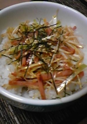 ～パパの好物☆ねぎ丼～-レシピのメイン写真
