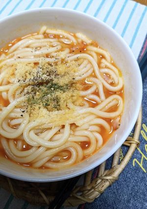 イタリアン風うどん-レシピのメイン写真