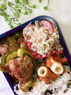 ミニトマトとツナのマヨ胡麻和え-レシピのメイン写真