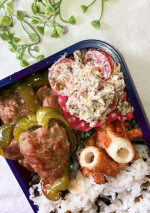 ミニトマトとツナのマヨ胡麻和え-レシピのメイン写真