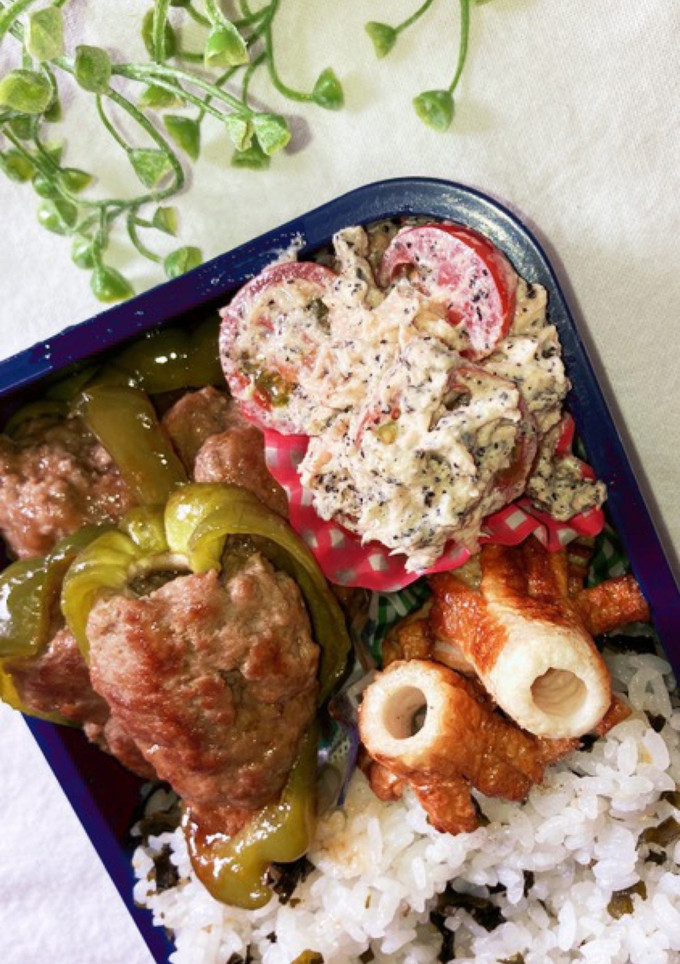 ミニトマトとツナのマヨ胡麻和え-レシピのメイン写真