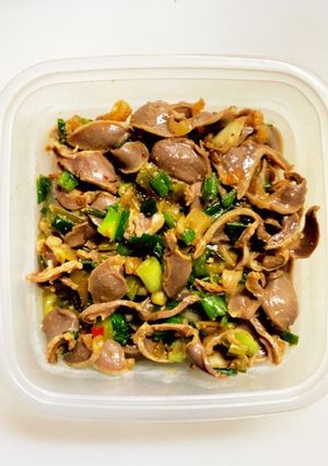 砂肝のピリ辛酢醤油和え-レシピのメイン写真