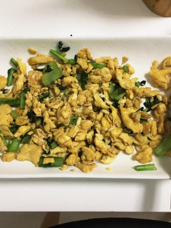 朝食に!小松菜と卵の炒め物-レシピのメイン写真