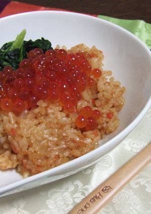 一人だけど！はらこ飯☆（気分だけね）-レシピのメイン写真