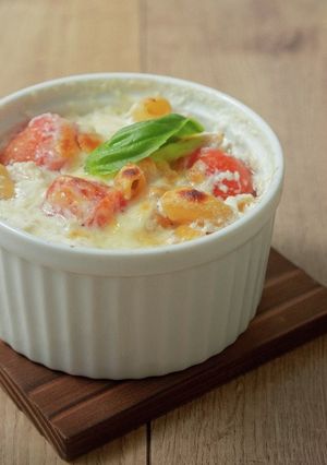 ツナとトマトのグラタン-レシピのメイン写真