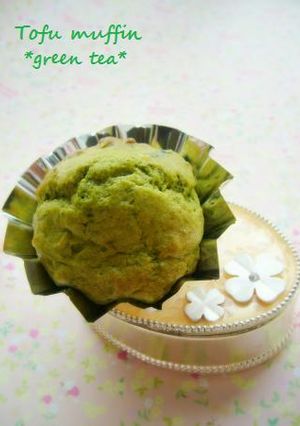 しっとり♪　豆腐マフィン　～抹茶味～-レシピのメイン写真
