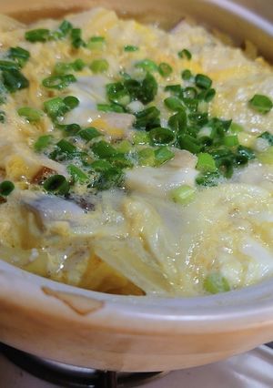 たけのこと椎茸の卵とじ-レシピのメイン写真
