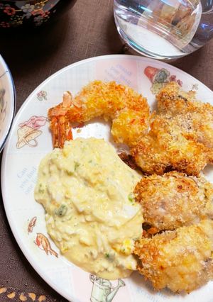 エアーオーブンで♪簡単カキフライ-レシピのメイン写真