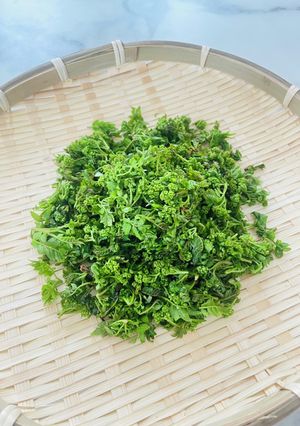 初春にしか出回らない貴重な花山椒の下処理-レシピのメイン写真