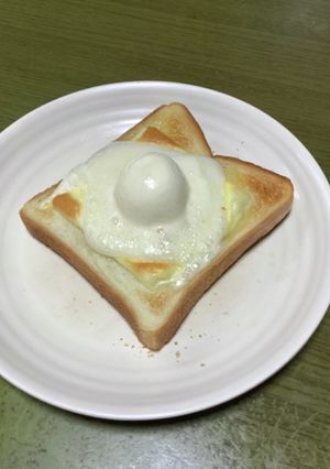 雪見だいふくトースト-レシピのメイン写真
